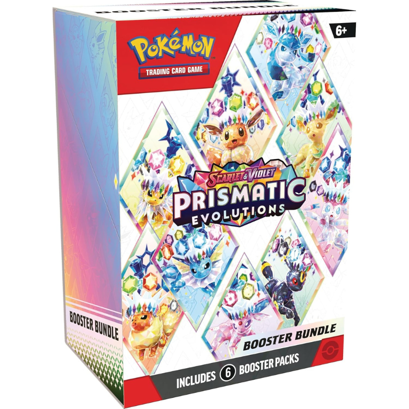 Pokemon TCG: Scarlet & Violet - Prismatic Evolutions Booster Bundle