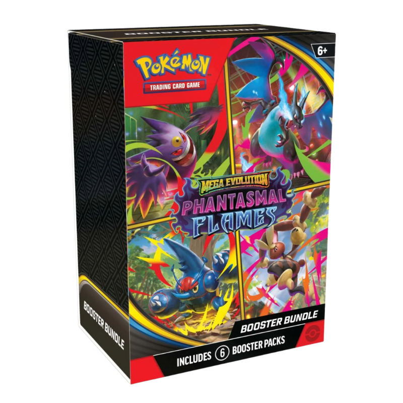 Pokémon TCG: Mega Evolution—Phantasmal Flames Booster Bundle